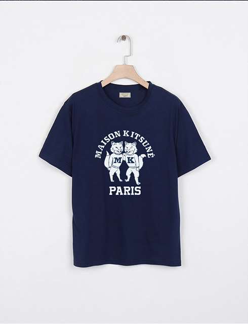 MK 메종키츠네 폭스 프렌즈 티셔츠