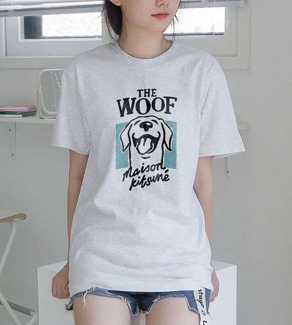 MK 메종키츠네 우프 티셔츠