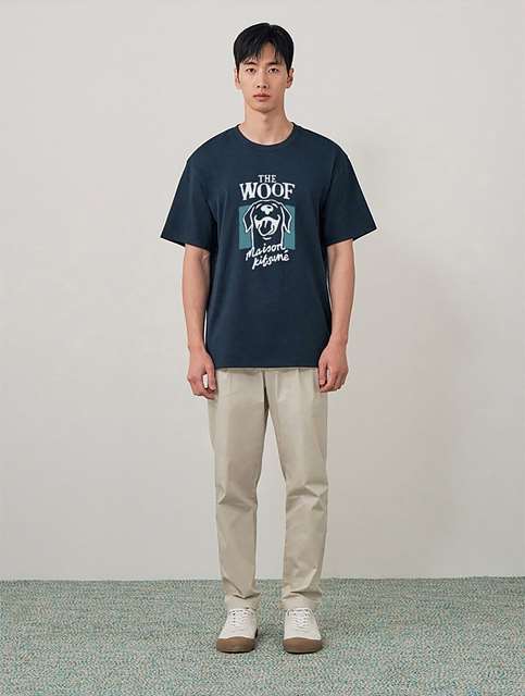 MK 메종키츠네 우프 티셔츠