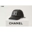 CN 샤넬 남여공용 CC 로고패치 가죽 볼캡