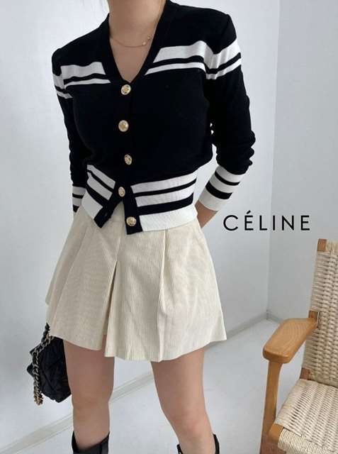 CL 셀린느 베이직심플가디건