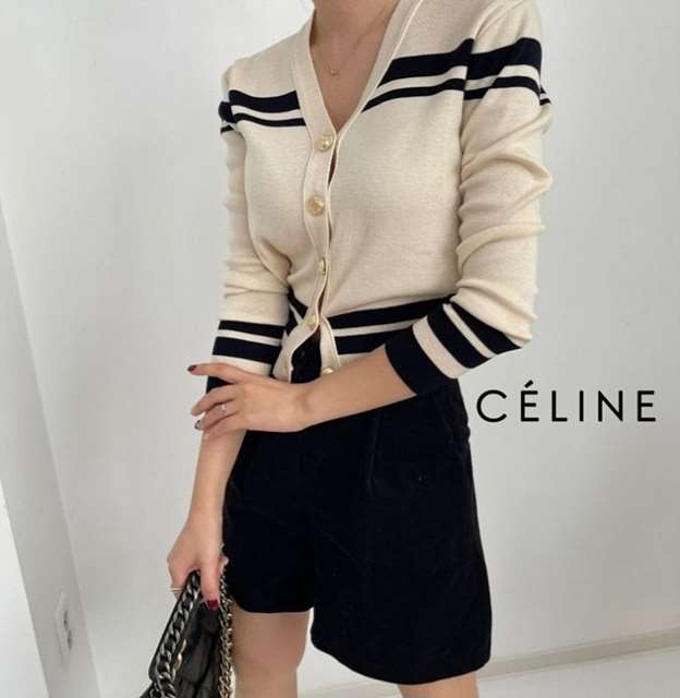 CL 셀린느 베이직심플가디건