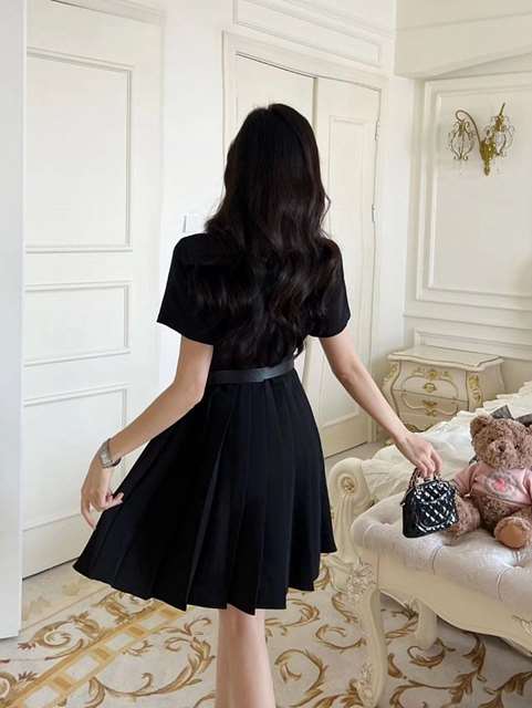 CN 샤넬 금장원피스