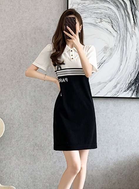 CN 샤넬 파리스 카라 원피스