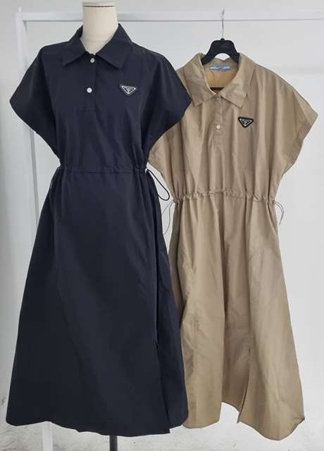 PD 프라다 카라반팔 반팔원피스