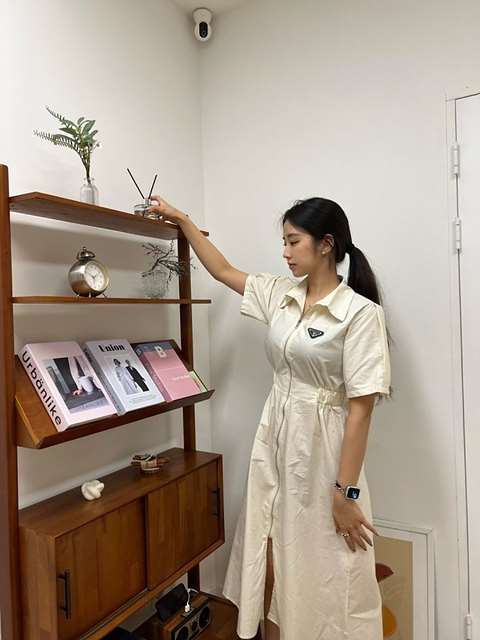 PD 프라다 카라 롱 원피스