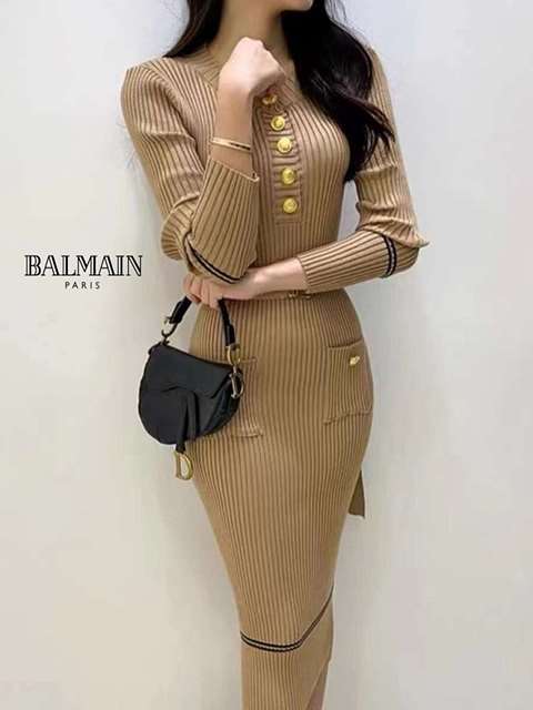 BM 발망 하객룩 B벨트원피스