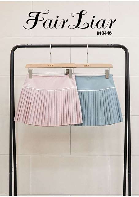 FA 페어라이어 플레어 플리츠 스커트