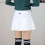 FA 페어라이어 레이스 플리츠 스커트