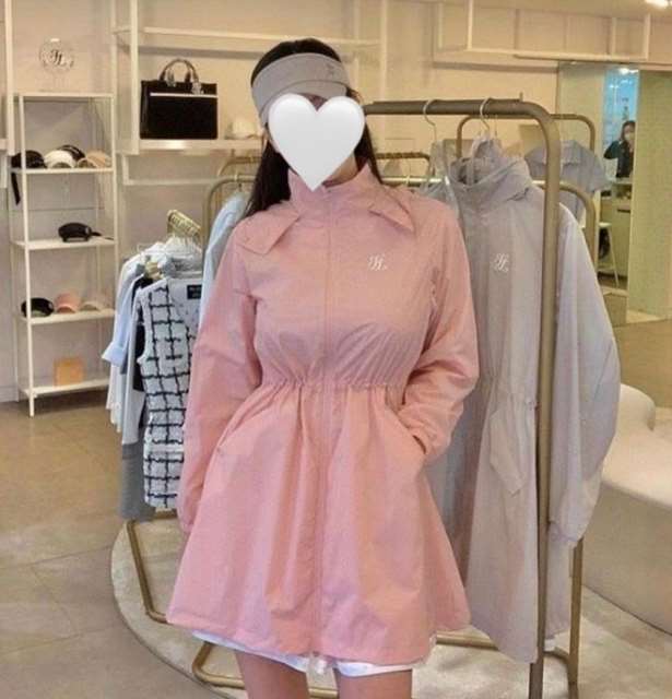 FA 페어라이어 핑크바막겸 레인 후드점퍼