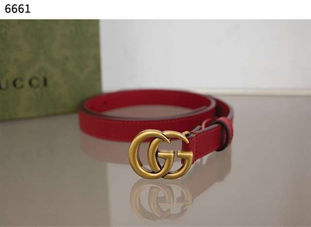 gc 구찌 GG 마몽 씬 벨트