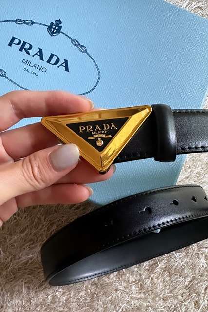 PD 프라다 삼각 벨트
