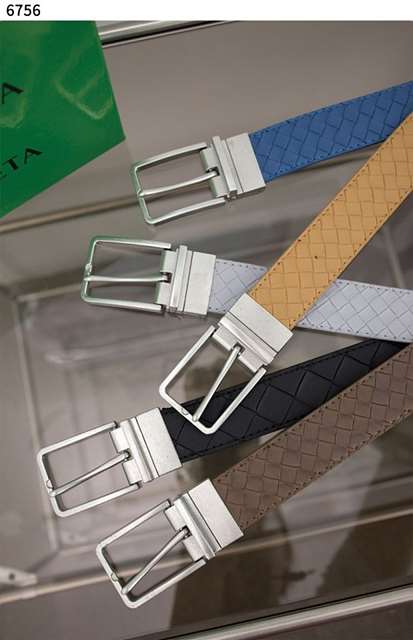 BT 보테가베네타 인트레치아토 실버 버클 벨트