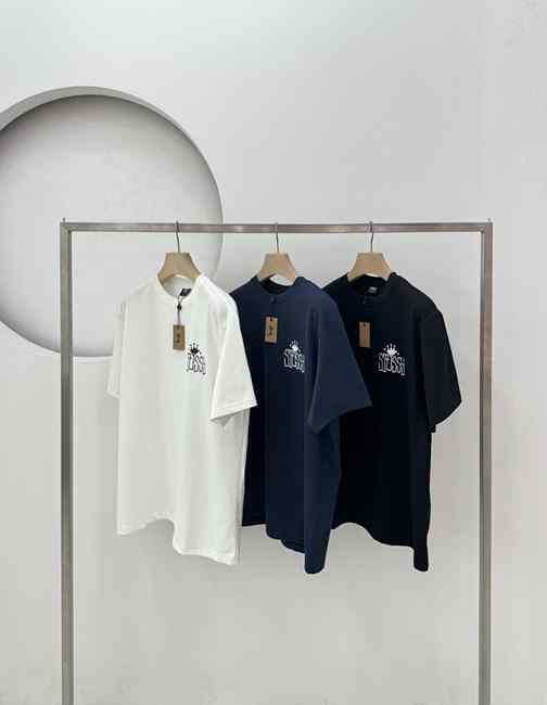 SS 스투시 S. 크라운 인터내셔널 반팔