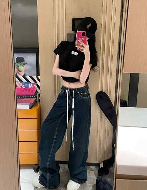 MG 메종마르지엘라 MM6 24숫자 패치 크롭 반팔티