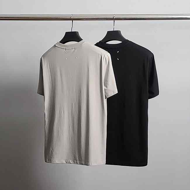 MG 메종마르지엘라 레터링 라운드 반팔티