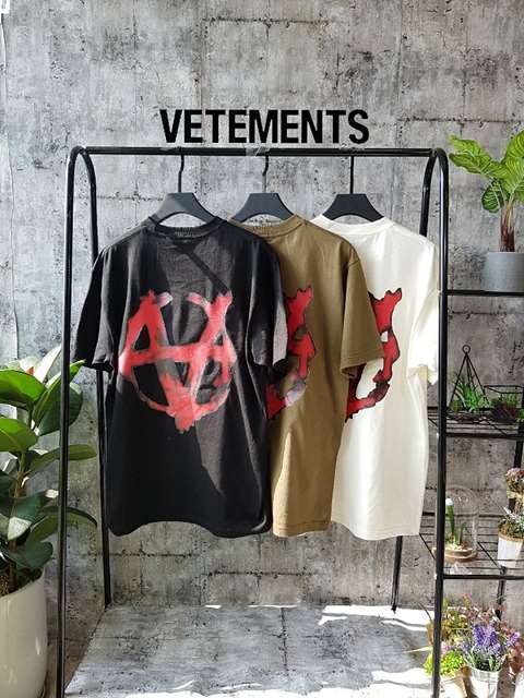 VM 베트멍 브이 레드빅로고 반팔