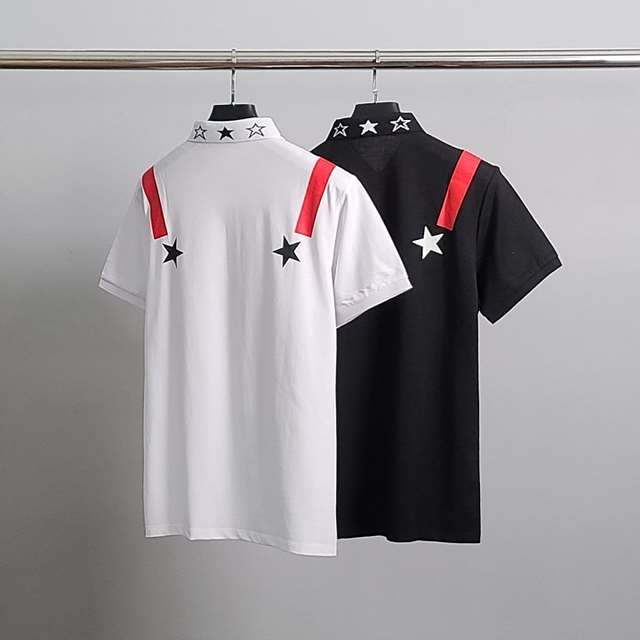 GV 지방시 레드라인 반팔 카라티