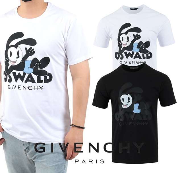 GV 지방시 오스왈드 프린팅 반팔 티셔츠