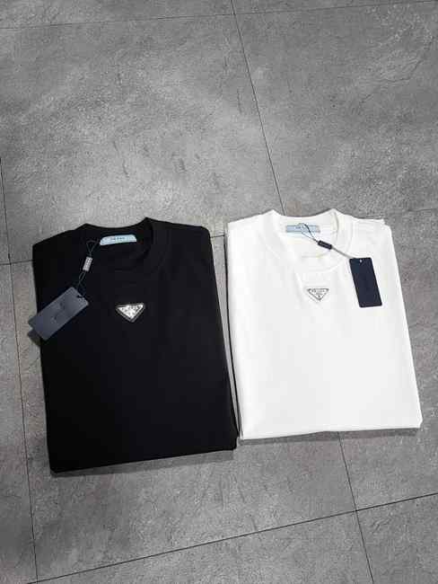 PD 프라다 중앙 플레이트 반팔티