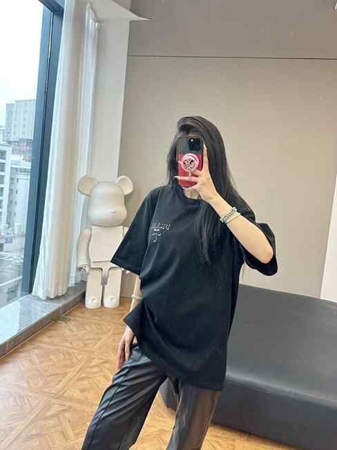 PD 프라다 24 3D 입체 로* 프린팅 반팔