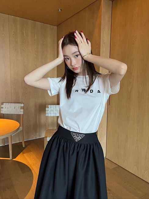 PD 프라다 반팔롱치마셋트