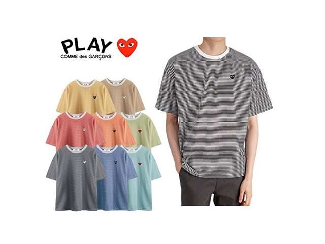 CD 꼼데가르송 헤비 코튼 단가라 반팔