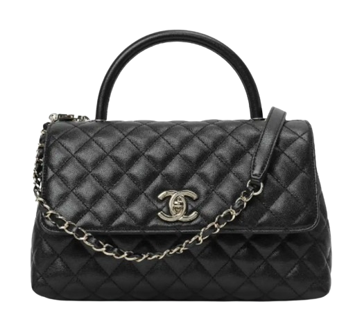 CN 샤넬 코코 탑핸들 캐비어 