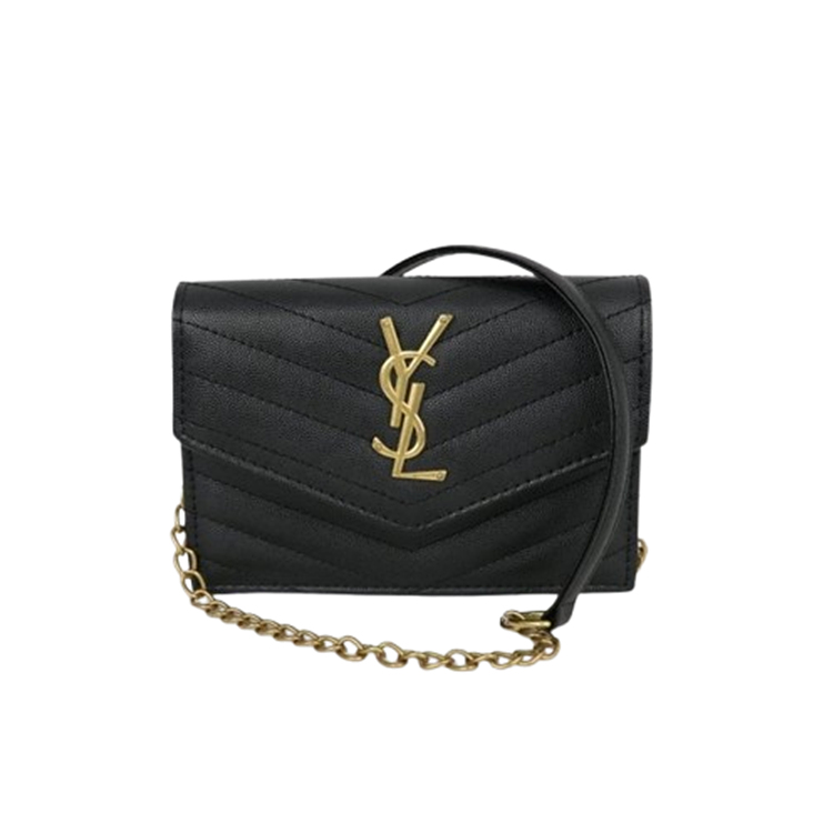 YS 생로랑 금장 숄더백