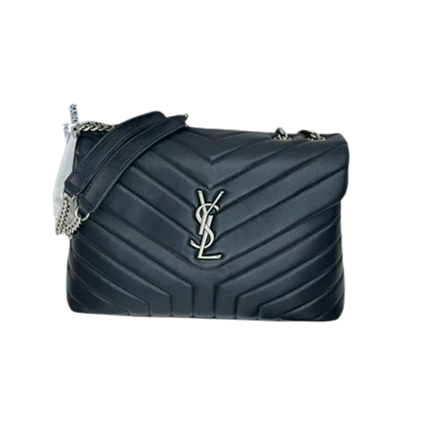 YS 생로랑 루루 미디엄 은장 사첼백 (방도 스카프 1장 서비스 랜덤브랜드) 