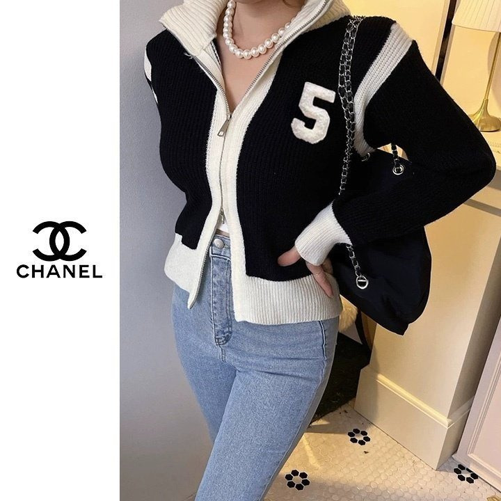 CN 샤넬 넘버5 투웨이 집업 
