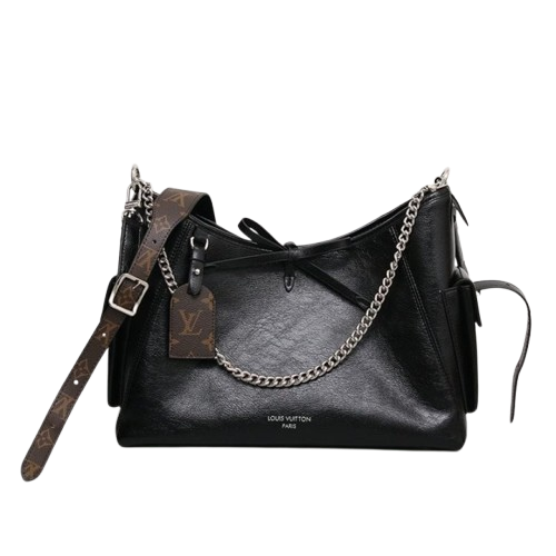 LV 루이비통 캐리올 다크 레더 숄더백 수입고급? 