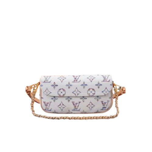 LV 루이비통 월릿 온 체인 아이비 멀티컬러 화이트(M83499) 