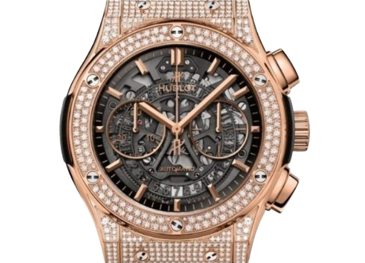 HB 위블로 빅뱅 클래식퓨전 크로노그래프 킹골드 다이아몬드 