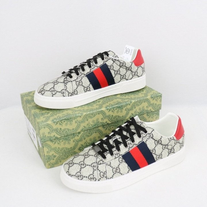 GC 구찌 에이스 웹 스니커즈