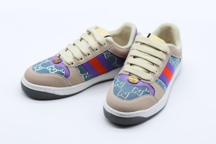 GC 구찌 여성 스크리너 웹 스니커즈 (여성) 