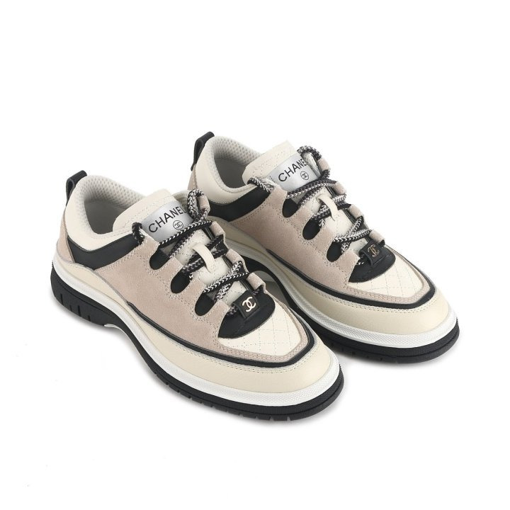 CN 샤넬 25C 크루즈 스니커즈 (베이지) 