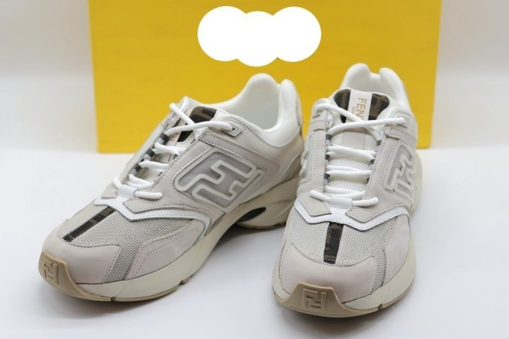 FD 펜디 패스터 트레이너 남성 스니커즈 
