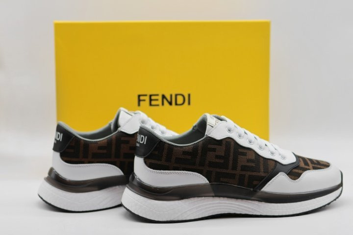 FD 펜디 스니커즈 (화이트&브라운) 