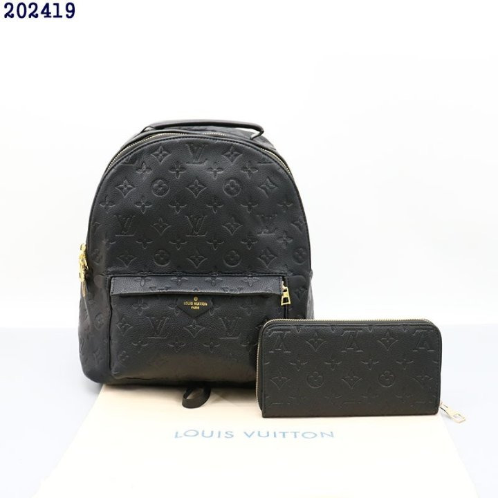 LV 루이비통 앙프렝뜨 소르본느 백팩 & 앙프렝뜨 지퍼 장지갑