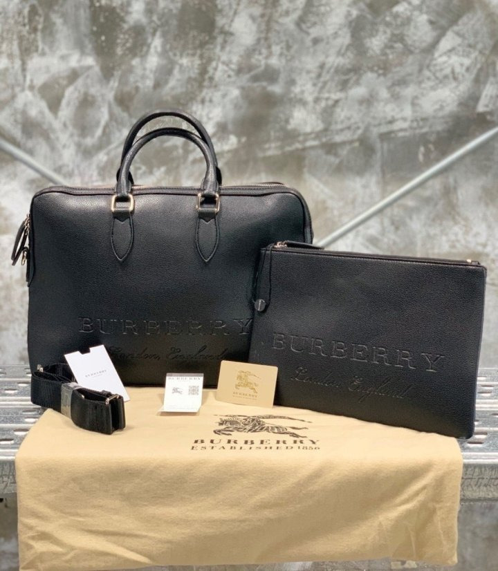 BB 버버리 브리프 서류 클러치 set  