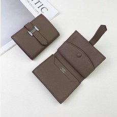 HM 에르메스 카드지갑 미니 베안 은장 