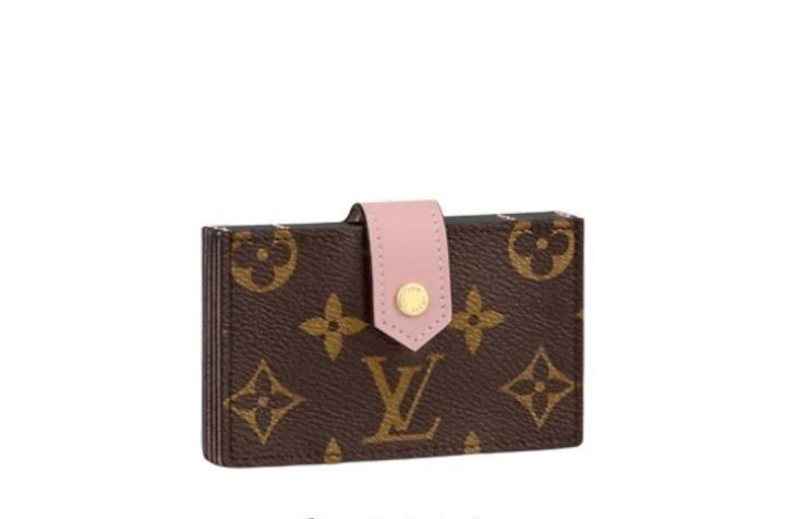 LV 루이비통 아코디언 카드지갑 로즈발레린 