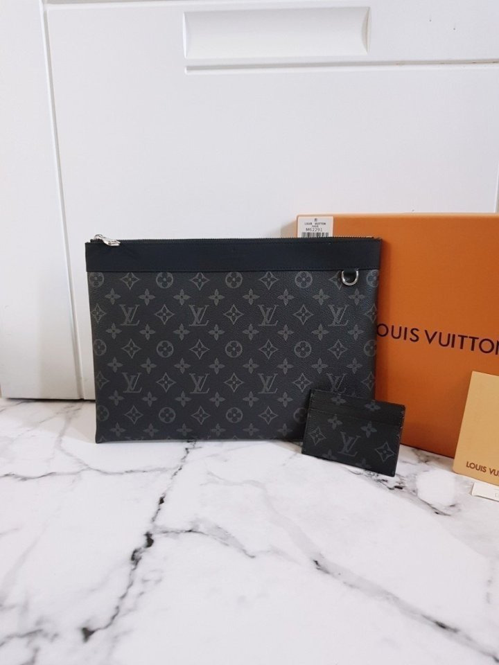 LV 루이비통 클러치+카드지갑SET 