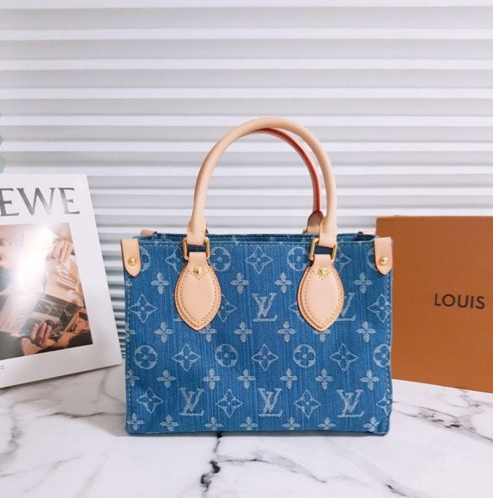 LV 루이비통 [고급] 데님 온더고 미니 1 