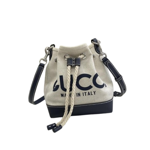 GC 구찌 프린트 미니버킷 