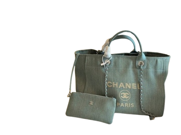 CN 샤넬 데님 도빌백 