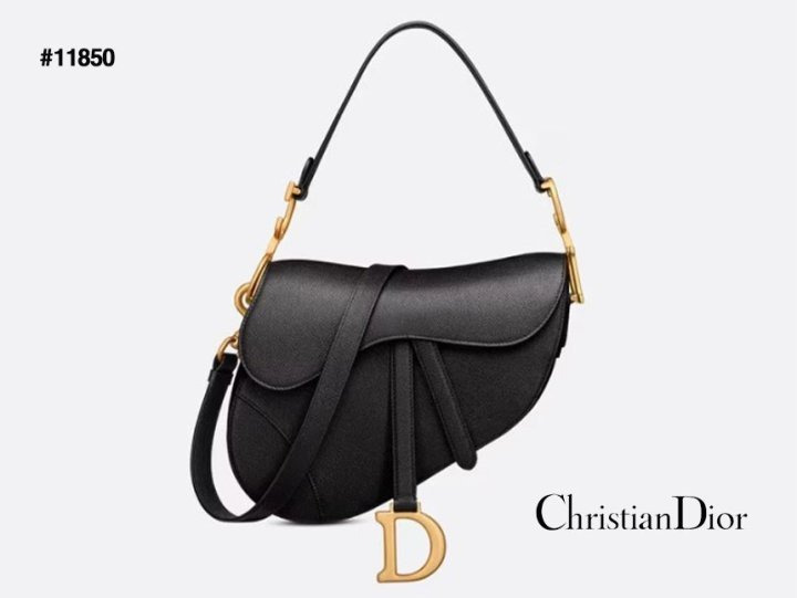 DO 디올 올 블랙 ALL BLACK 새들 숄더 스트랩 크로스백 ? 