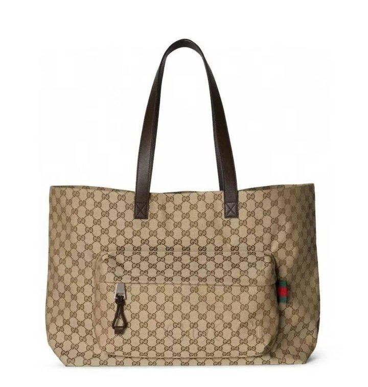 GC 구찌 패브릭 토트백 