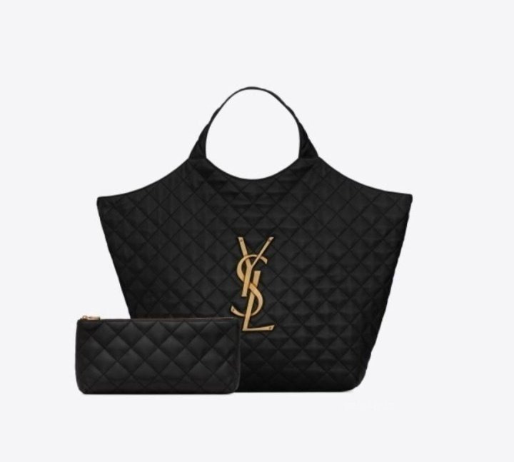 YS 생로랑 아이캐어 맥시 쇼퍼백 